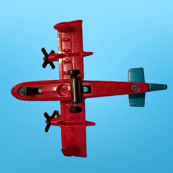 Matchbox Diecast #87 Black Helicopter Stunt Plane & Sky Buster Airplanes B14 - Picture 6 of 10